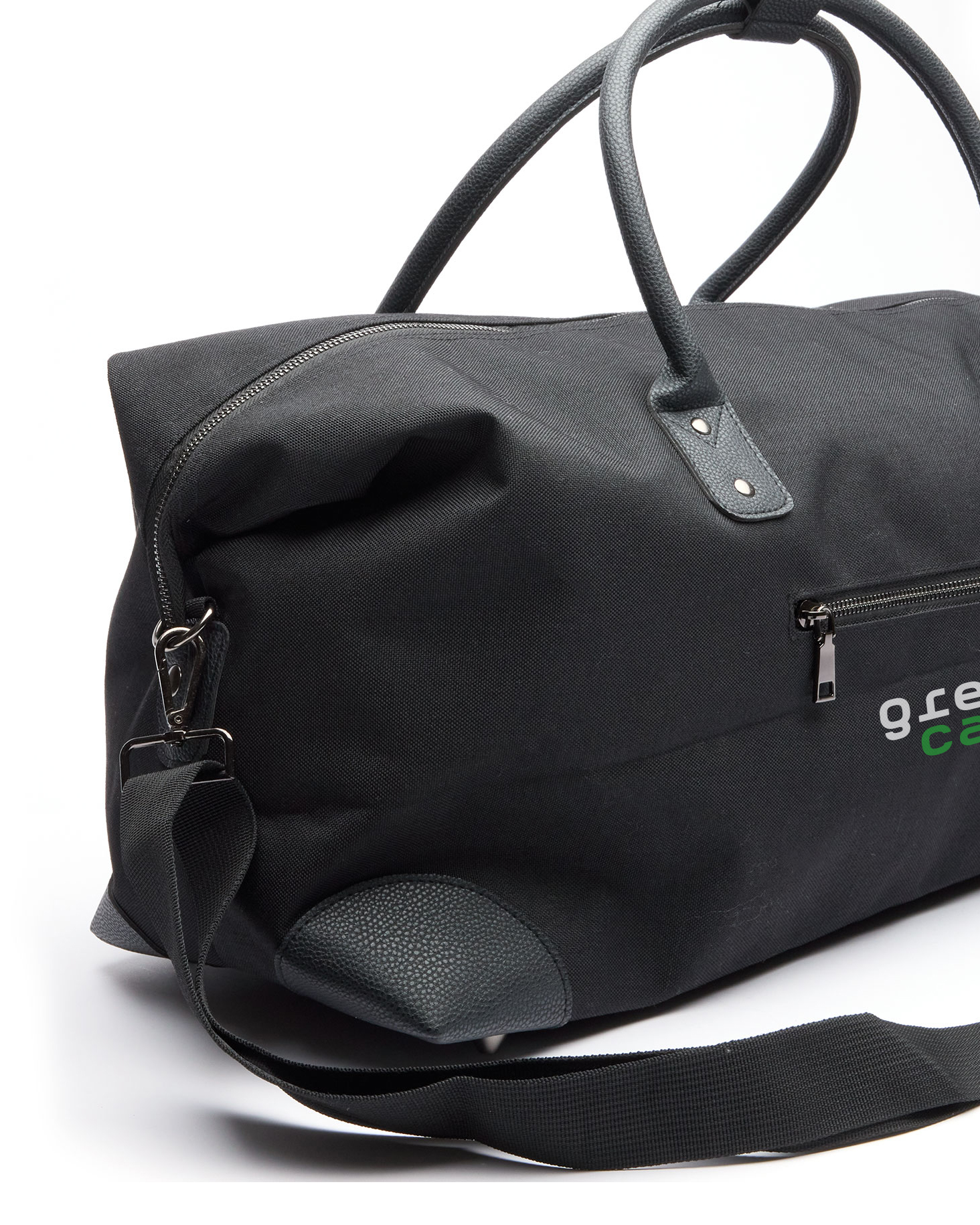 Duffelbag green cargo detalj 4